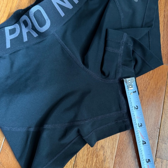 Nike Pro Dri-Fit 3” Compression Shorts Women’s Small Black Athletic Workout - Picture 8 of 8